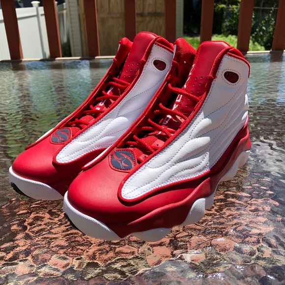 jordan pro strong red